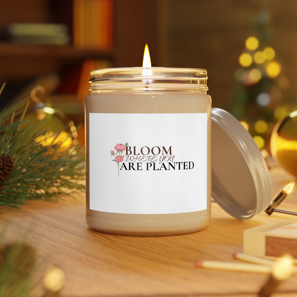 Bloom Where You Are Planted - 9oz Scented Soy Candle