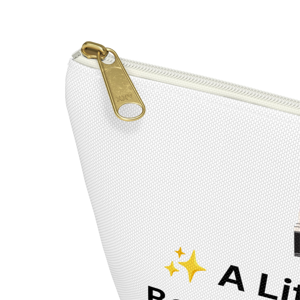 Makeup Accessory Pouch — "A Little Bag of Beautiful Chaos" Cosmetic Travel Organizer