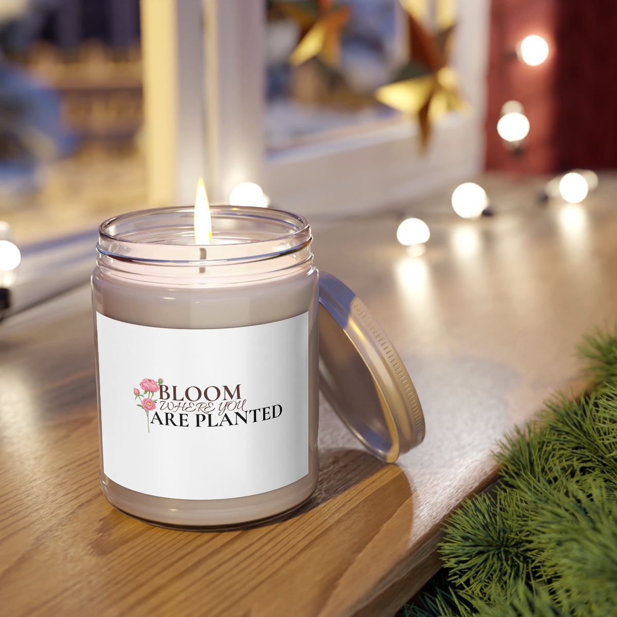 Bloom Where You Are Planted - 9oz Scented Soy Candle