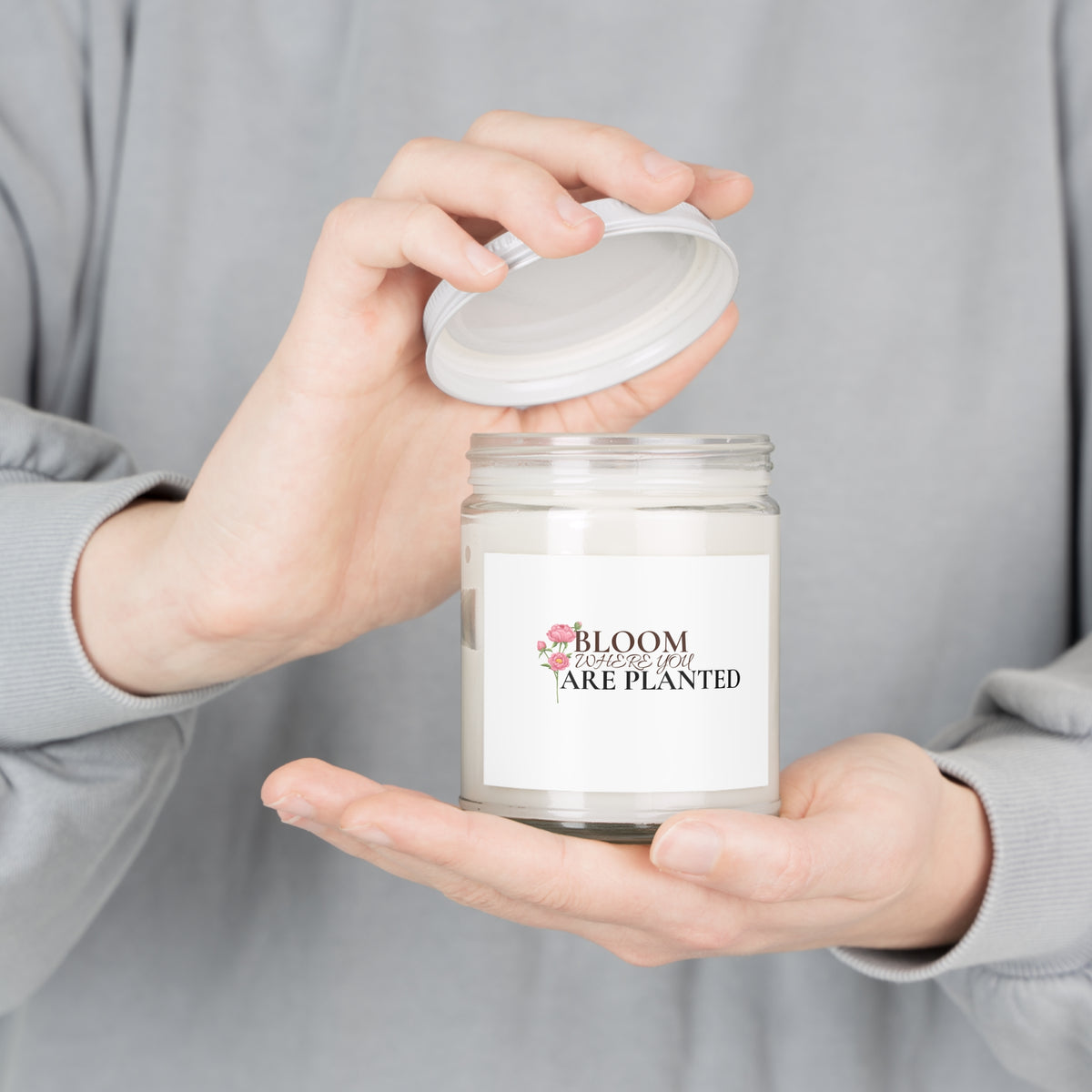 Bloom Where You Are Planted - 9oz Scented Soy Candle
