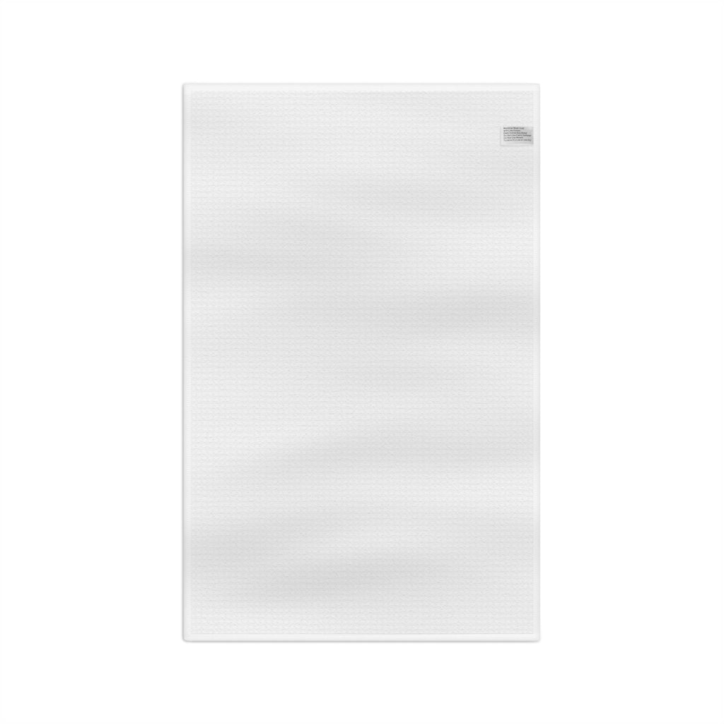 Tea Towel — "Family Is Everything" Microfiber Kitchen Towel with Heart Design