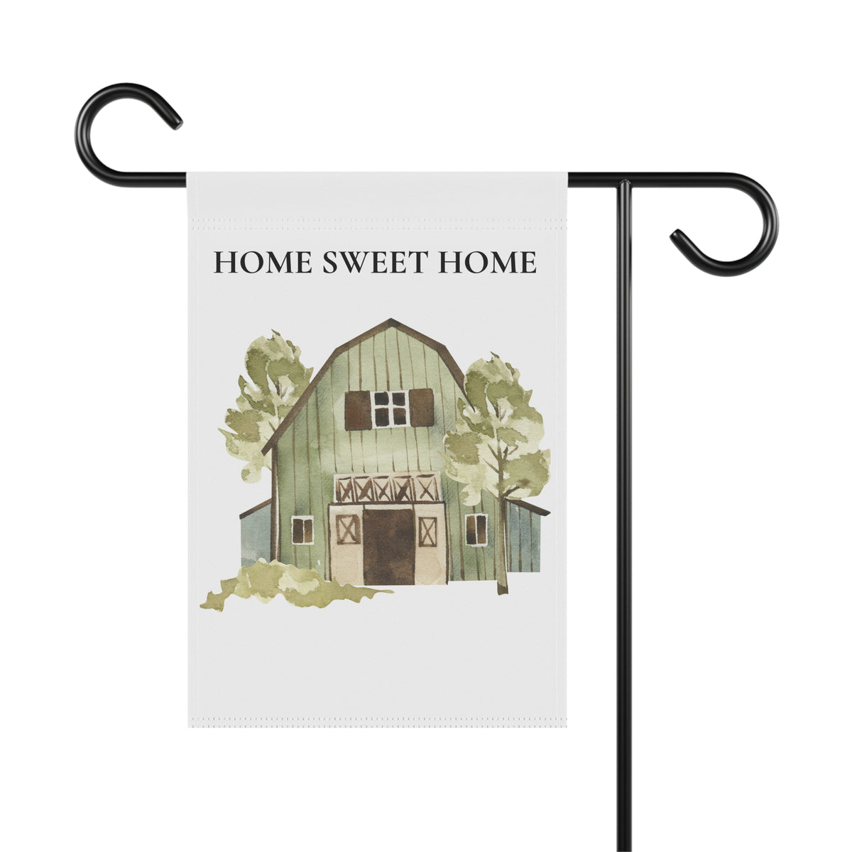 Home Sweet Home Barn Garden Flag | Garden Banner, Rustic Farmhouse Decor