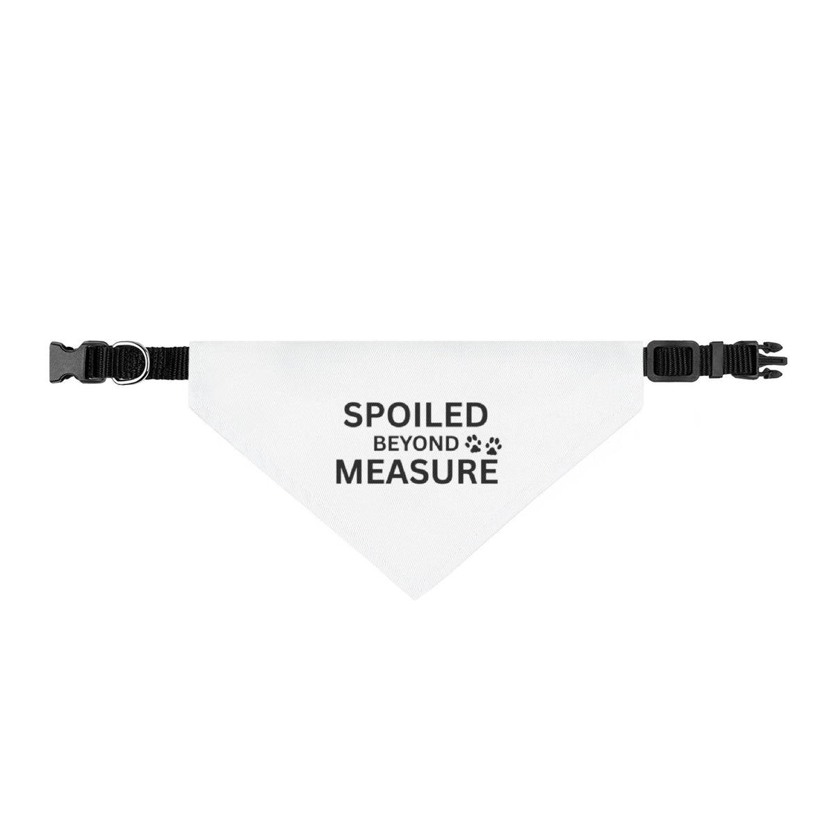 Clip-On Pet Bandana Spoiled Beyond Measure Cute Dog & Cat Accessory