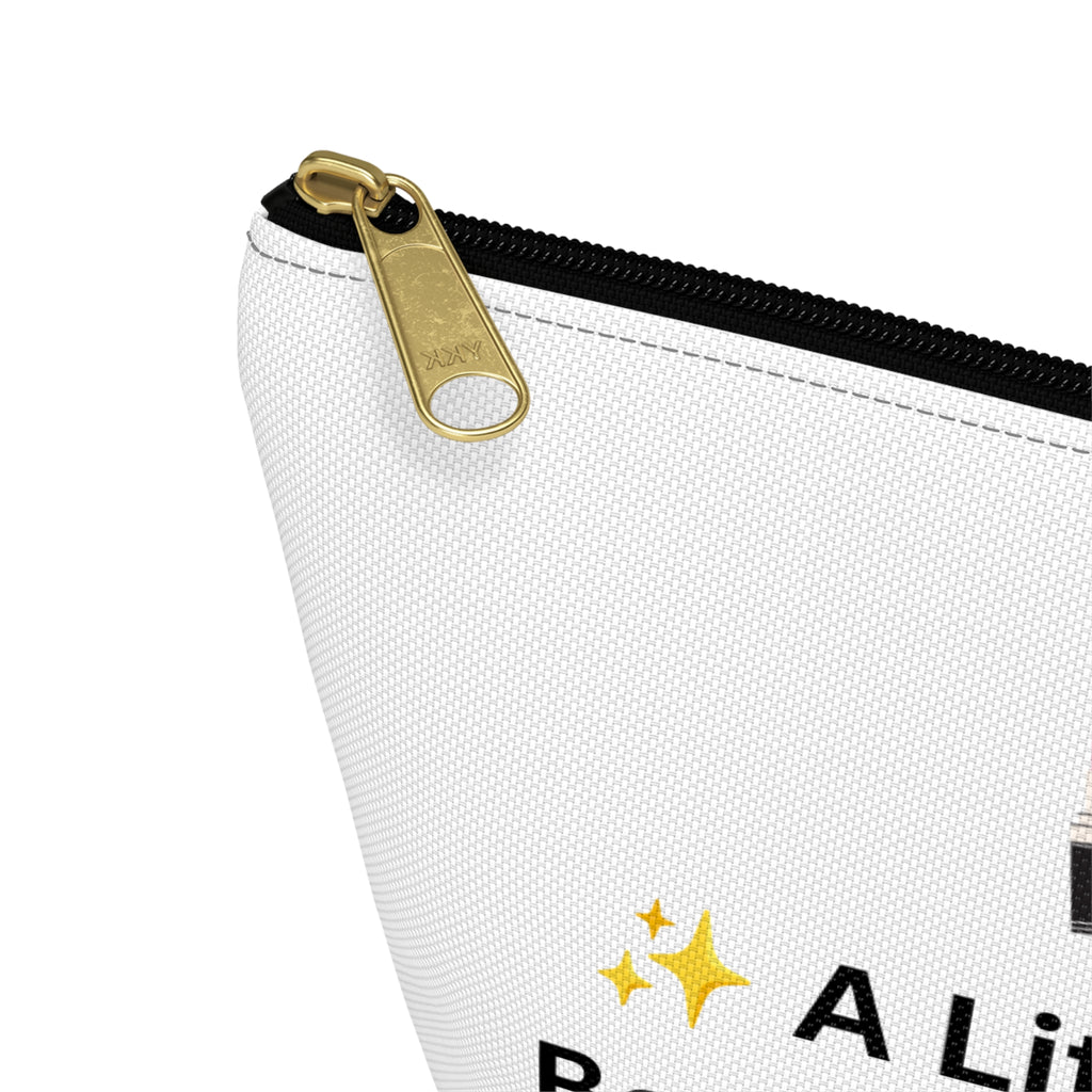 Makeup Accessory Pouch — "A Little Bag of Beautiful Chaos" Cosmetic Travel Organizer