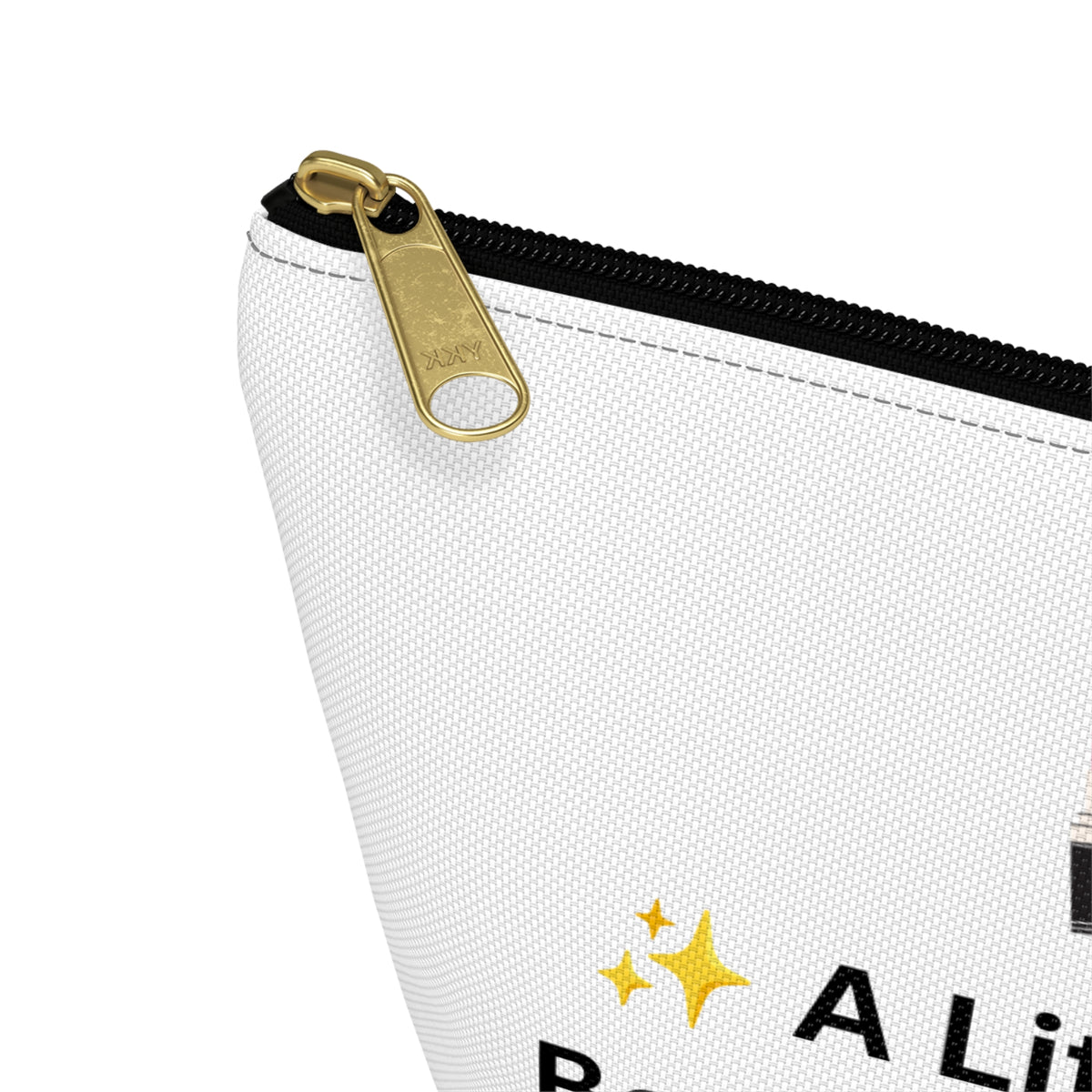 Makeup Accessory Pouch — "A Little Bag of Beautiful Chaos" Cosmetic Travel Organizer