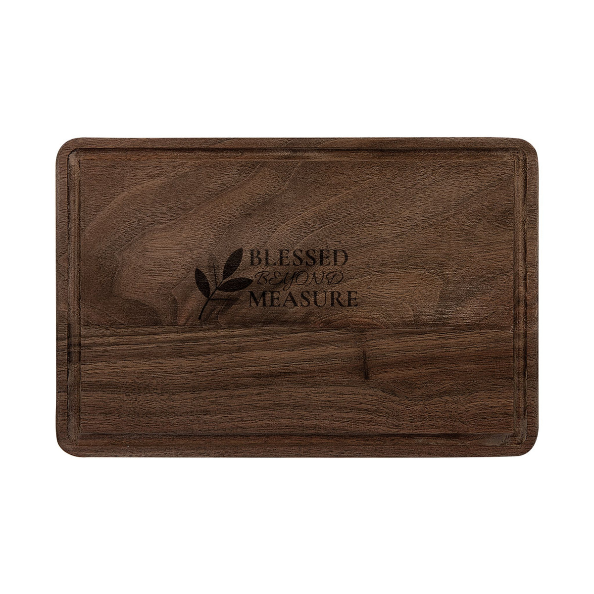 Blessed Beyond Measure Engraved Wooden Cutting Board